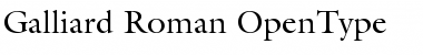 Download ITC Galliard Roman Font Title Preview