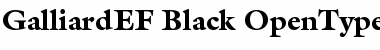 Download GalliardEF-Black Font