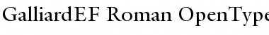 Download GalliardEF-Roman Font
