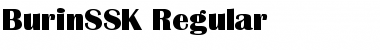 Download BurinSSK Regular Font Title Preview
