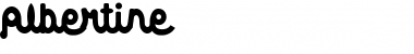 Download Albertine Bold Font Title Preview