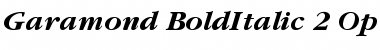 Download ITC Garamond Bold Italic Font Title Preview