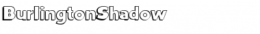 Download BurlingtonShadow Regular Font Title Preview