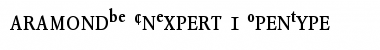 Download Garamond BE Condensed Expert Font