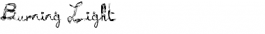 Download Burning Light Font Title Preview