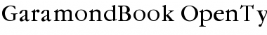 Download Garamond Book Font