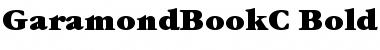 Download GaramondBookC Bold Font