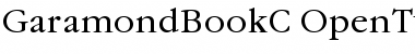 Download GaramondBookC Regular Font