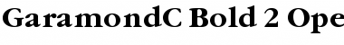 Download GaramondC Bold Font