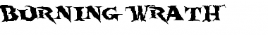 Download Burning Wrath Regular Font Title Preview