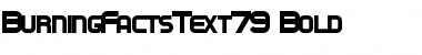 Download BurningFactsText79 Bold Font Title Preview
