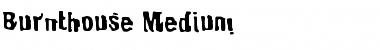 Download Burnthouse Medium Font Title Preview