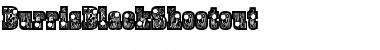 Download BurrisBlackShootout Regular Font Title Preview