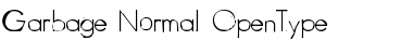 Download Garbage Normal Font Title Preview