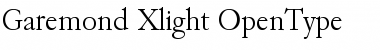 Download Garemond-Xlight Font
