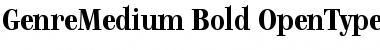 Download Genre Medium Medium Bold Font Title Preview