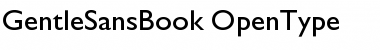 Download Gentle SansBook Font Title Preview