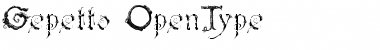 Download Gepetto Regular Font Title Preview