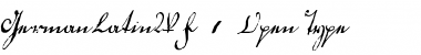Download GermanLatinWF Regular Font Title Preview