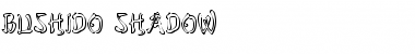 Download Bushido Shadow Regular Font Title Preview