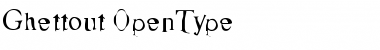 Download Ghettout Regular Font Title Preview