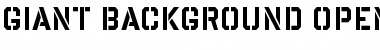 Download Giant Background Font Title Preview