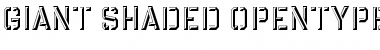 Download Giant Shaded Font Title Preview