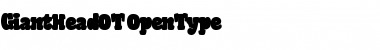 Download Giant Head OT Regular Font Title Preview