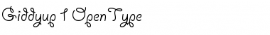 Download Giddyup Regular Font Title Preview
