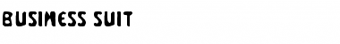 Download Business Suit Regular Font Title Preview