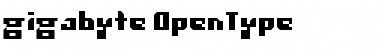 Download gigabyte Regular Font Title Preview