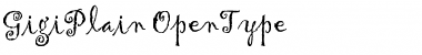 Download Gigi Plain Font Title Preview