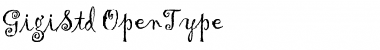 Download Gigi Std Regular Font Title Preview