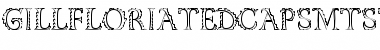 Download Gill Floriated Caps MT Std Regular Font Title Preview
