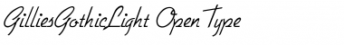 Download Gillies GothicLight Font Title Preview