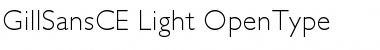 Download Gill Sans CE Light Font