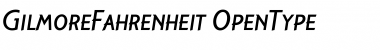 Download GilmoreFahrenheit Regular Font Title Preview
