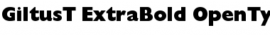 Download GiltuTExtBol Regular Font Title Preview