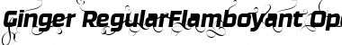 Download Ginger-RegularFlamboyant Regular Font Title Preview