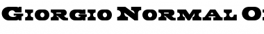 Download Giorgio-Normal Regular Font Title Preview