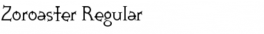 Download Zoroaster Regular Font