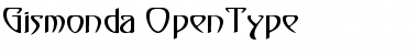 Download Gismonda Regular Font Title Preview