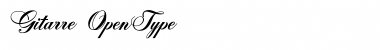 Download Gitarre Regular Font Title Preview