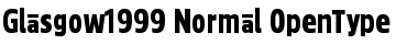 Download Glasgow1999 Normal Font Title Preview