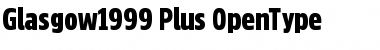 Download Glasgow1999 Plus Font Title Preview