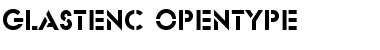 Download GlastenC Regular Font Title Preview