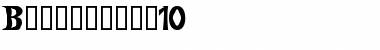 Download Bustamante1.0 Regular Font Title Preview