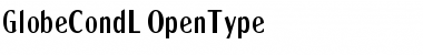 Download GlobeCondL Regular Font Title Preview