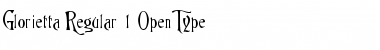 Download Glorietta Regular Font Title Preview