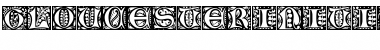 Download GloucesterInitials Regular Font Title Preview